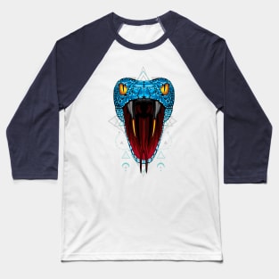 snake skull Baseball T-Shirt